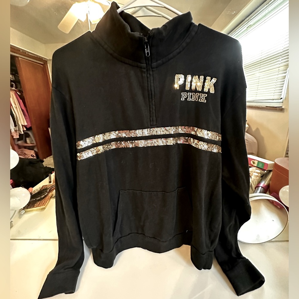 PINK quarter zip